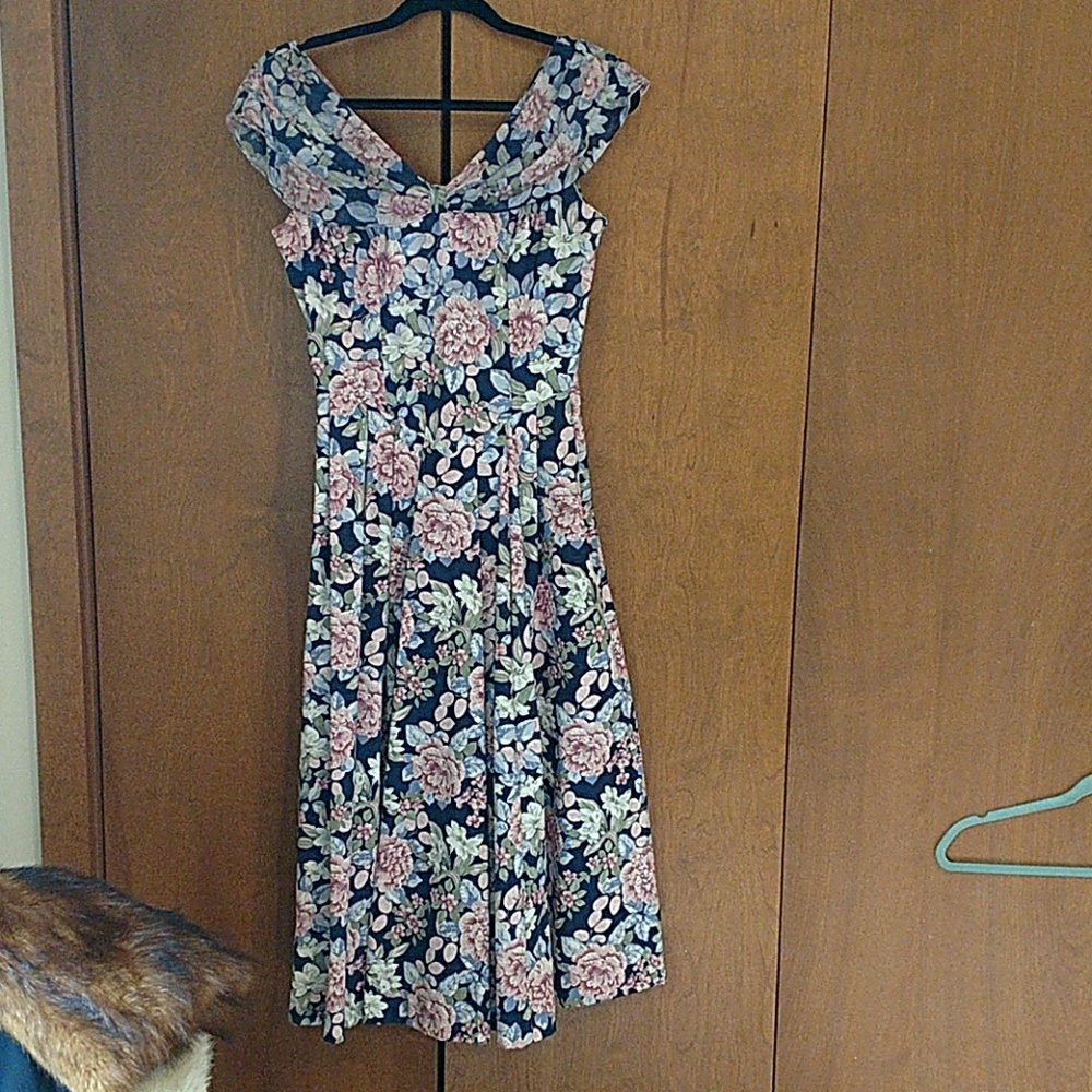 Vintage floral laura Ashley dress